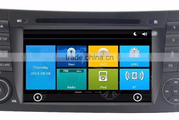 Car Dvd Car Radio for BENZ W211 With Rear View Camera GPS BT IPOD TV Radio RDS photo-2