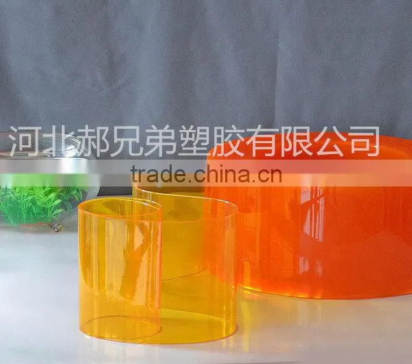 Wholesale Industry Flexible Anti-insect Orange PVC Strip photo-4