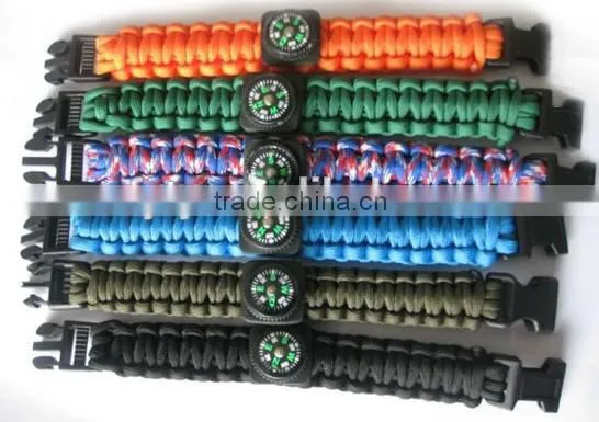Compass Survival Military Bracelets