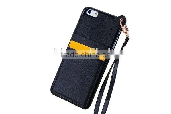 Slim Leather Covers Case With Card Slot Leather Skin Case Cover for IPhone 6/6s photo-4