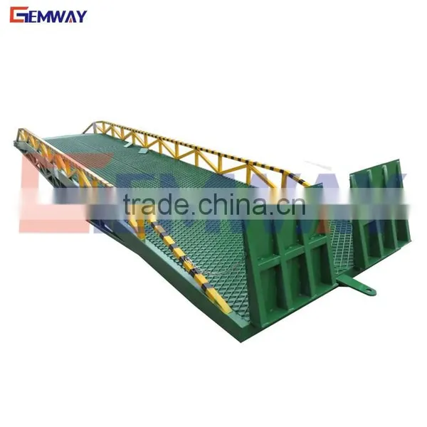 Heavy Duty Adjustable Durable Hydraulic Mobile Loading Yard Ramp for Sale photo-2