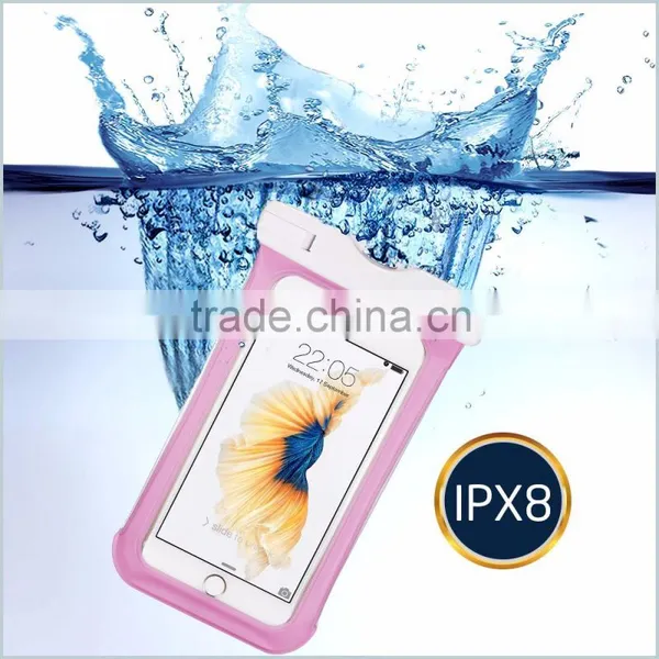 2016 New Design PVC Waterproof Phone Pouch With Clear Windows on Side photo-4