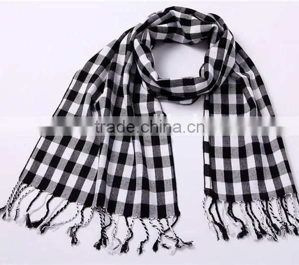 2015 Fashion Charm Plain Viscose Scarf D800-104 photo-2