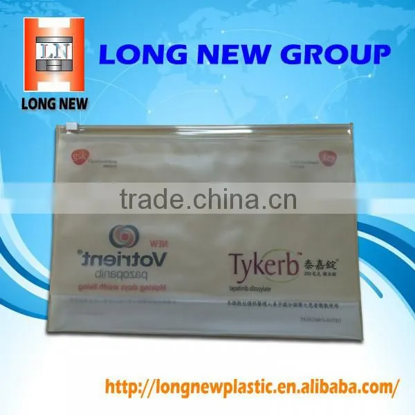 Pvc Plastic Slider Packaging Bag Waterproof Promotion Zipper Bag photo-3