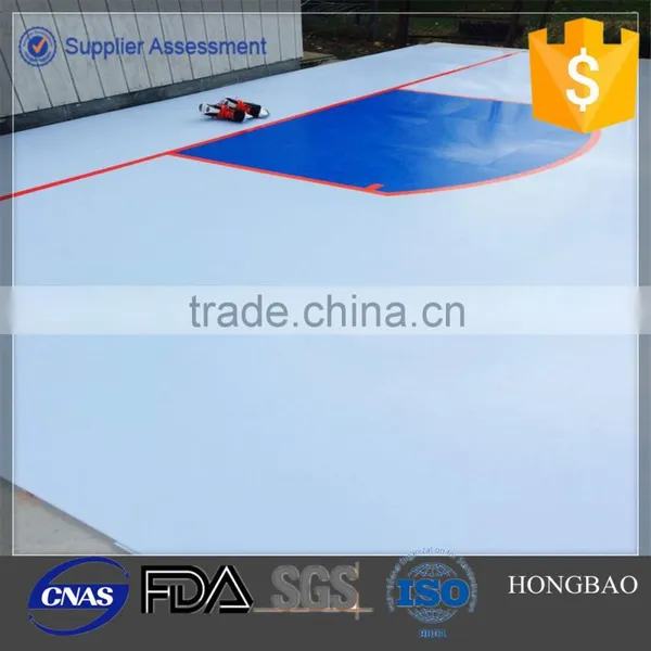 HDPE Fence for ICE Rink,ice Skating Rink Dasher Board,Dovetails Connection Pe Synthetic Ice Rink Sliding Sheets photo-6