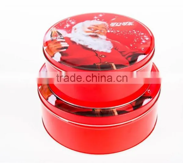Round Cylinder Gift Box Customized Polour Round Gift Tin Box Household photo-4
