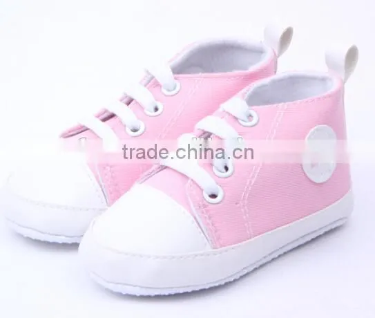Baby Canvas Shoes / Baby Infant Toddler Moccasins / Toddler Baby Shoes photo-5