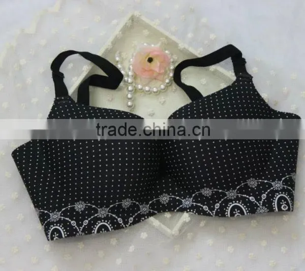 Wireless Beauty One Piece Sexy Underwear Bra Set photo-3