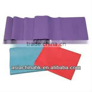 High Quality And Colorful Latex Elastic Exercise Bands