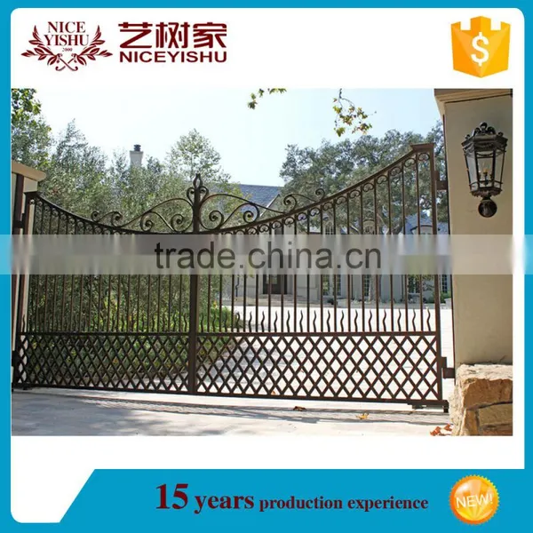 House Iron Gate Design,gate Designs in Pakistan,steel Pipe Gate Design on Allibaba photo-4