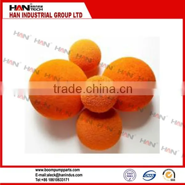 5.5" DN125/ 6" DN150Medium Soft Concrete Pump Cleaning Ball /Sponge Ball photo-2