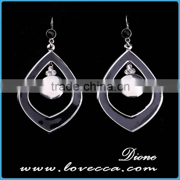 Hot 2015 New Product Jewelry Wholesale Fashion Crystal Silver Chrismas Earrings for Party photo-2