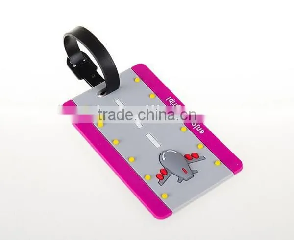 PVC Soft Plastic Luggage Tag photo-5