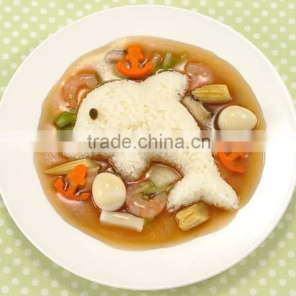 Kitchen Tool Children Gift Sushi Setsr Curry and Rice Bowl Rice Mold photo-5