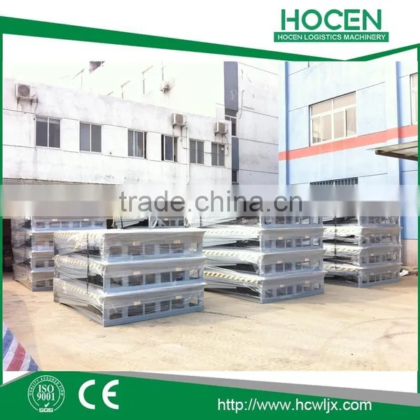 Garage Steel Trailer Dock Leveler Stationary Hydraulic Electric Unloading Container Ramp Price photo-6