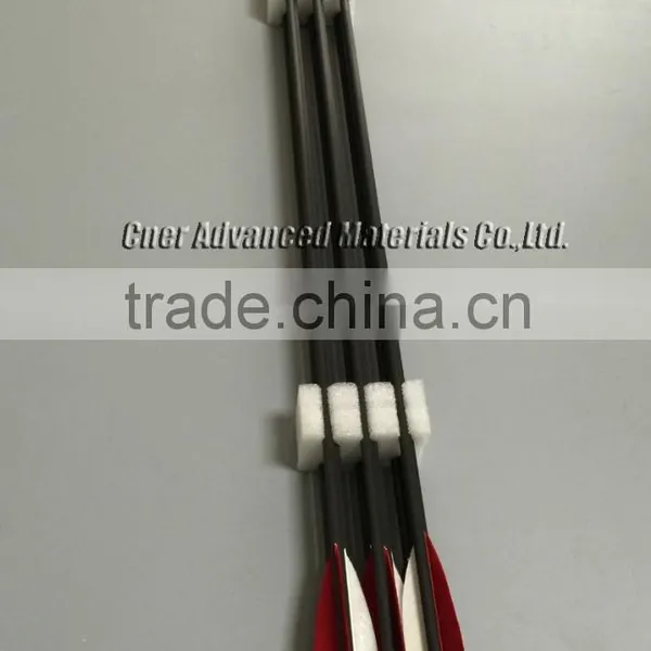 Wholesale Archery Carbon Fiber Shaft Arrows 31" Length Hunting Carbon Arrows With 5" Real Turkey Feather photo-6