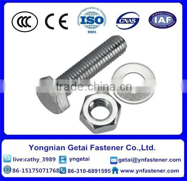 Din933 Grade 4.8 Full Thread M20 M48 Hex Bolt Standard Size High Quality photo-5