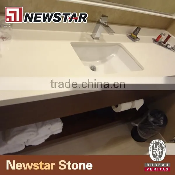 Newstar Quartz Vanity Top,bathroom Quartz Top photo-2