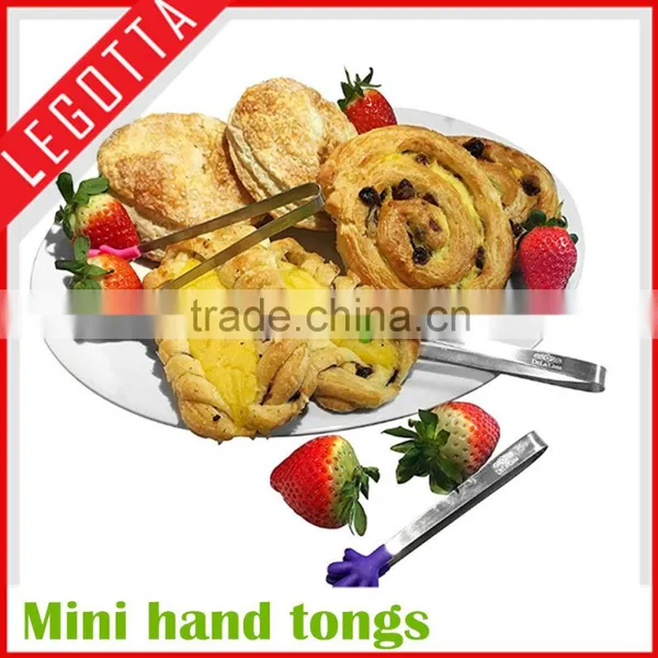 Innovational Design Unique Fancy Small Lovely Food Tongs China photo-4