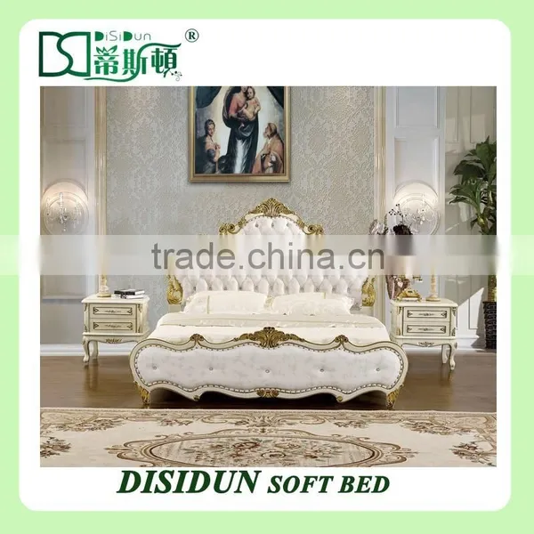pu Leather Lighted Modern Beds