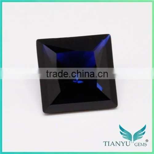 Wuzhou Gems Gemstones Processing Loose Synthetic Blue Spinel For Sale photo-3