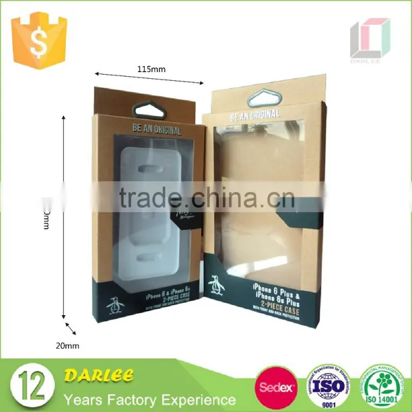 ShenZhen Supplier Creative Design Hanging 350gsm Coated Paper Packaging for Mobile Phone Case photo-5
