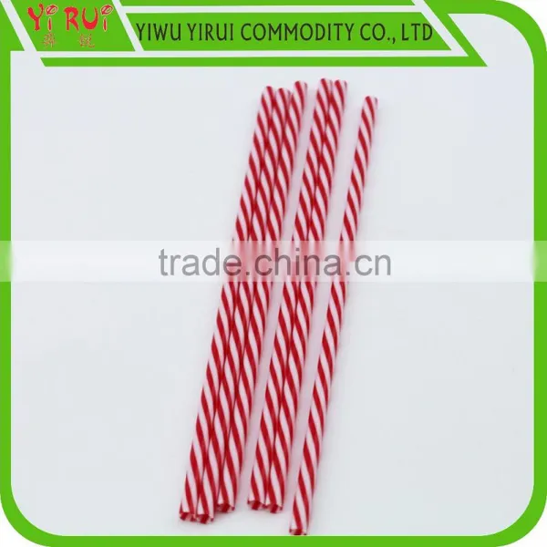 6*230mm Diameter pp Spiral Drinking Straw Colorful Can Customized photo-5