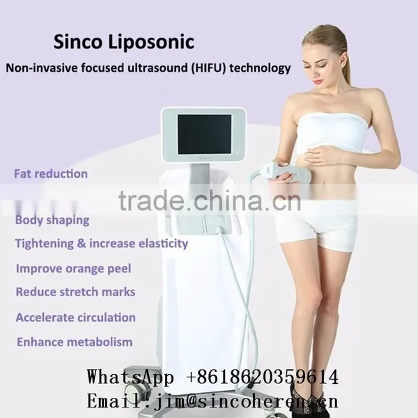 Factory direct machine slimming and fat reduction Physical Efficiency Liposonix