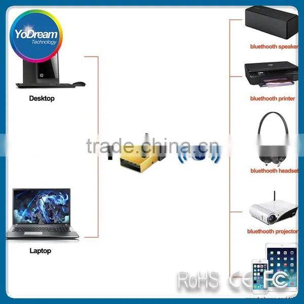Dual Mode Wireless Dongle Free Driver Vention MINI CSR 4.0 Bluetooth USB Dongle Adapter For PC Laptop photo-5