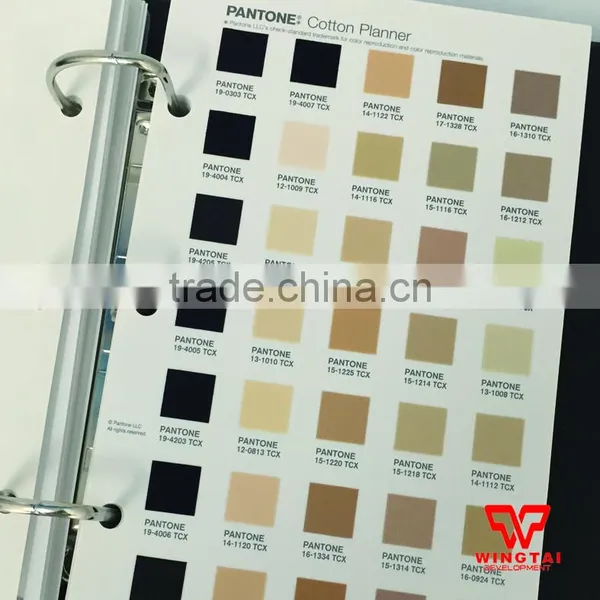 PANTONE TCX FASHION HOME INTERIORS Cotton Planner FHIC300 photo-5