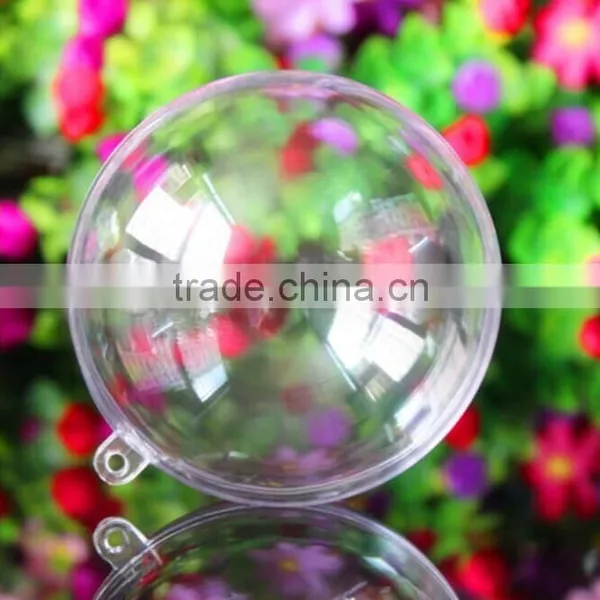 High Quality Plastic Transparent Xmas Ball (Colorful Transparent) photo-6
