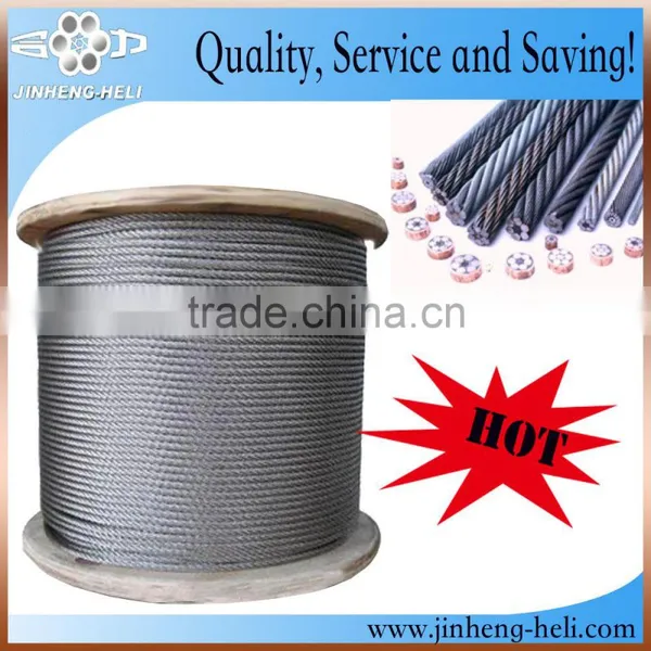 Durable Hot Rolling Galvanized Stranded Wire for Structure Cable photo-6