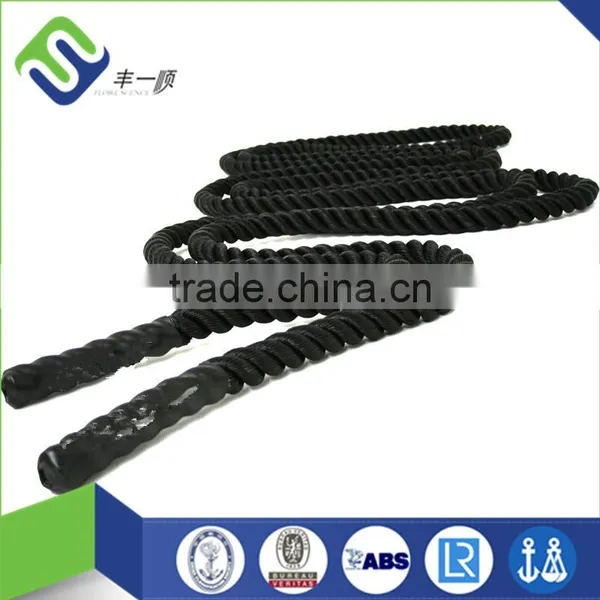 Florescence Battle Rope, Both Ends With Black Heat Shrink Caps photo-3