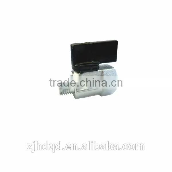 1/4" 3/8" 1/2" Npt Bspt Male Brass Mini Ball Valve photo-4