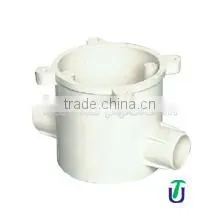 Electrical UPVC Two Way Extension Ring DIN