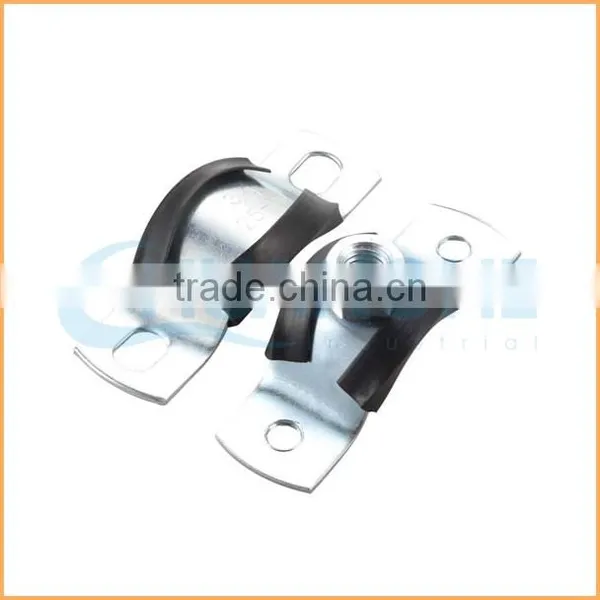 China Manufacture Best Quality Rubber Lined Hose Clamps photo-4