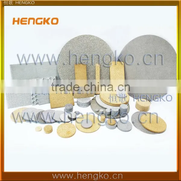 Powder Mesh Sintering Microns Stainless Steel Filter Plate