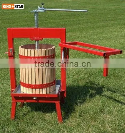Vintage Apple Cider Press With Metal Frame Heavy-Duty photo-3