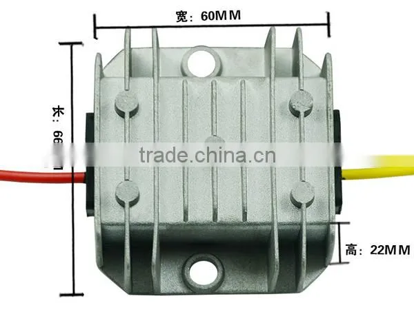 WaterProof DC5-22v to DC6-24v Boost Converter,3A photo-2