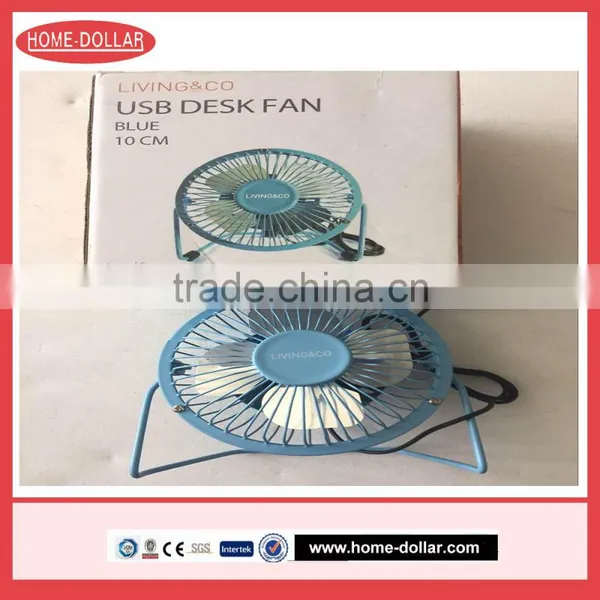 Blue Cooling USB Desk Fan photo-2