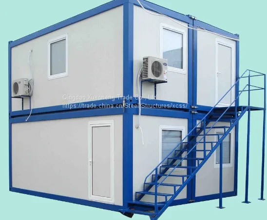 Prefabricated Sandwich Panel Steel Container House photo-3