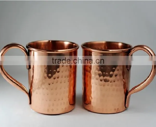 Copper Moscow Mule Mug, Pure Copper Mule Mug, Copper Beer Mug photo-4