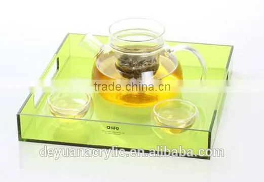 High Quality Clear Acrylic Serving Trays ,Home Storage Organization Storage Acrylic Trays photo-6