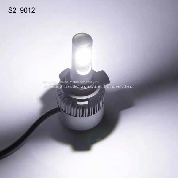 Hot Selling S2 LED Headlight s2 9012 Cob and Csp LED Headlight 2017 High/low 72w 8000lm 2.5a Led Car Headlight photo-5