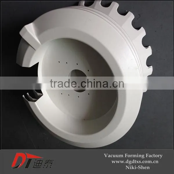 Customized White PVC Thermoformed Part photo-3