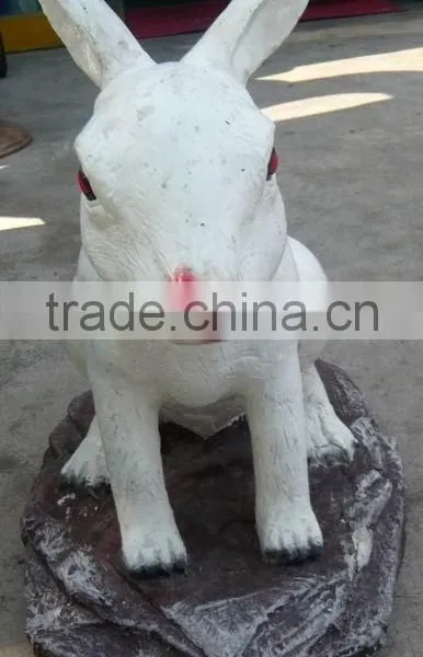 Fiberglass Rabbit Statue for Movie Cartoon photo-5
