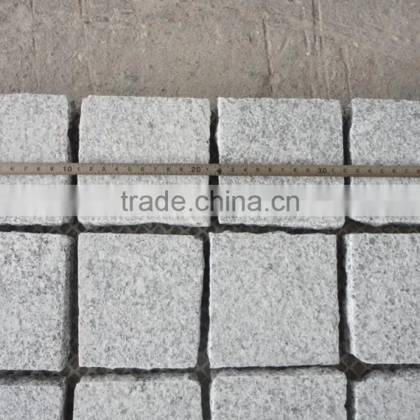 White Paving Stone White Granite Driveway Paving Stone Granite Mesh Paver photo-2