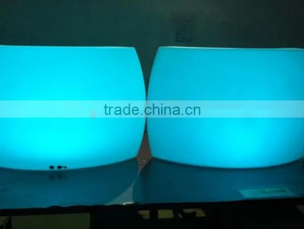 led light bar counter furniture, illuminated led bar counter for wedding home decor / rechargeable supermarket checkout counter,