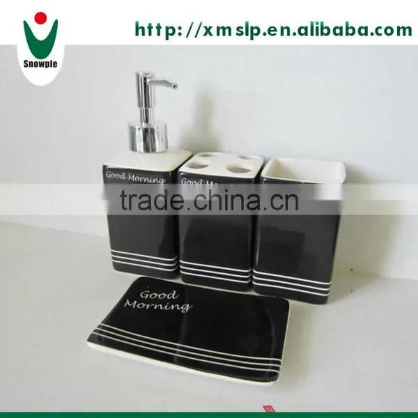 Chinese Wholesale Ceramic Bathroom Accessories for Set photo-2