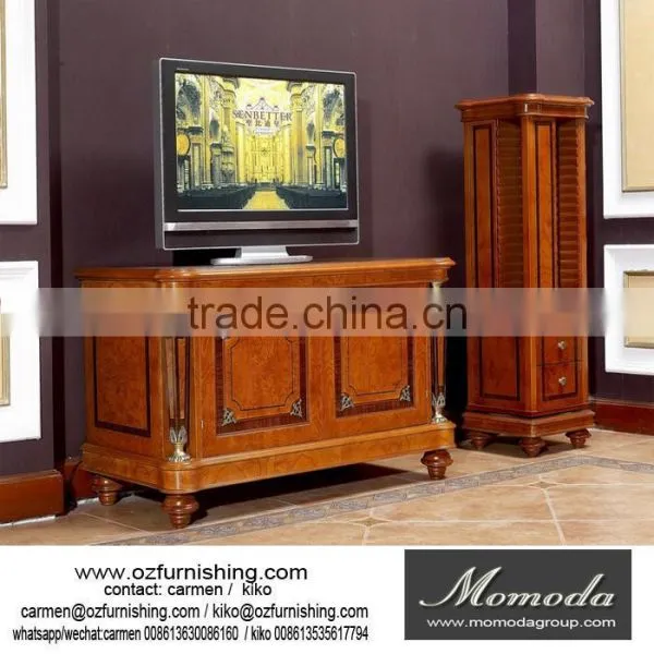 YB29 European Baroque Noble Elegant Solid Wood Carved Dining Chair photo-2